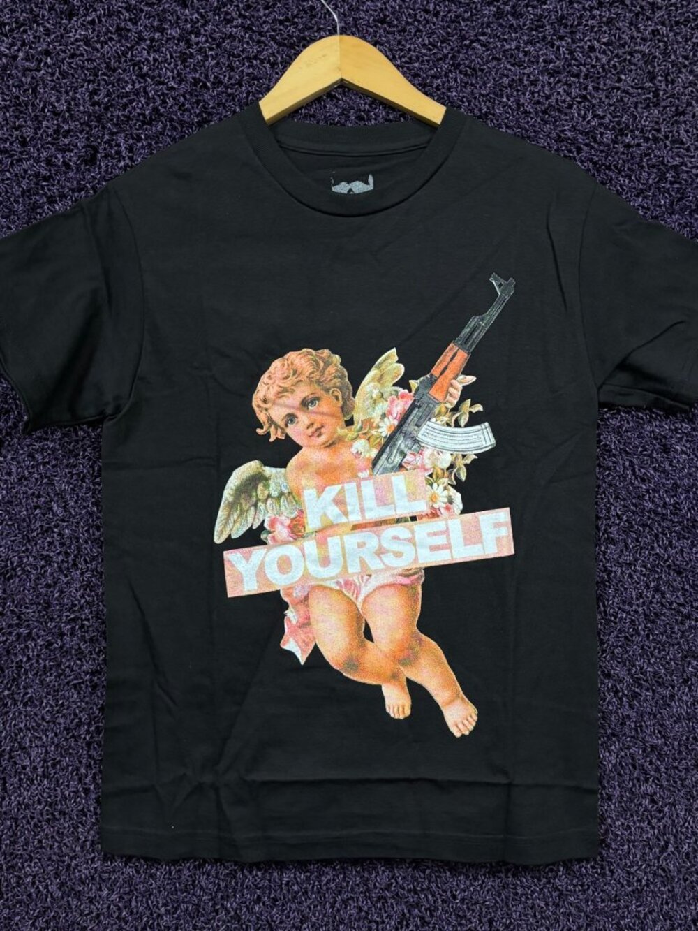 G59 Records x Suicideboys Kill Yourself Cherub Rap T-Shirt S